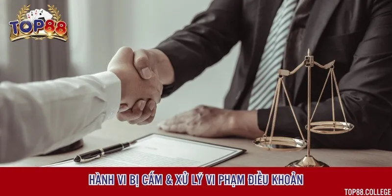 Các hành vi bị cấm khi tham gia cổng game và quyết định xử phạt