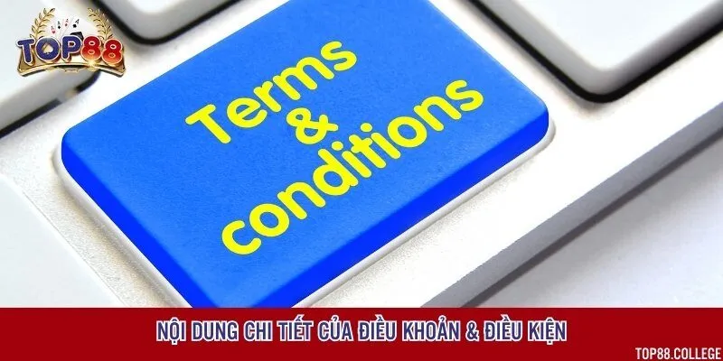 Những nội dung quan trọng cần nhớ khi tìm hiểu về điều khoản & điều kiện